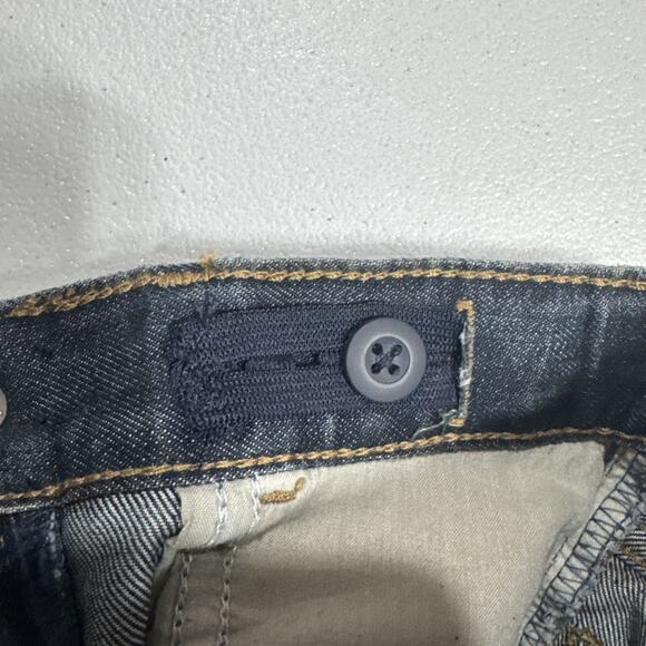 Place Kids Jeans Slim Bootcut Blue Denim Boys Size 6 Adjustable Waist School - Picture 4 of 10